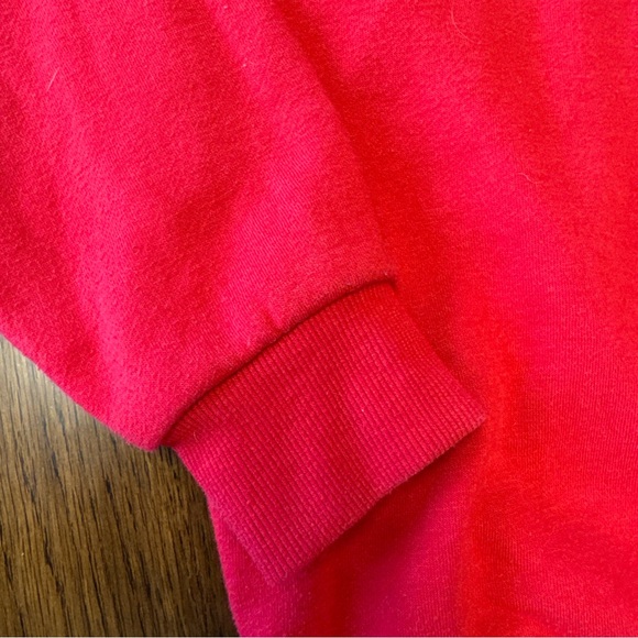 Kelloggs Cheez It Pullover  Sweatshirt Mens Size L Red Embroidered Official Logo - Picture 12 of 13